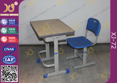 China Height Adjustable Floor Free Standing Kids School Desk Chair With Foot Rest supplier