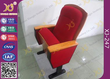 China Sound Absorption Conference Hall Seating Chair With Soft Closing Seat Pad Noise Free supplier