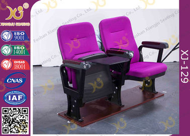 China Plastic Interlocking Church Chairs With Back Pocket 5 Years Warranty supplier