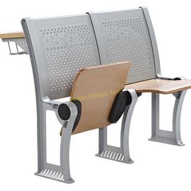 China Fireproof Plywood Metal Folding Chairs For Lecture Hall With Durable Construction supplier