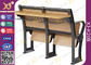 Attractive Design Finished Black Epoxy Powder Lecture Hall Seats With Writing Board supplier