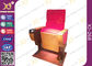 Modern Folded Commercial Auditorium Chairs With Strong Steel Structural Single Leg supplier