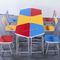 Colorful Kid Children Study Desk and Chair Combination Table supplier